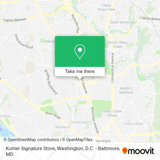 Kohler Signature Store map