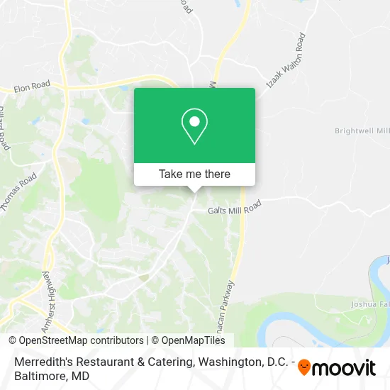 Merredith's Restaurant & Catering map
