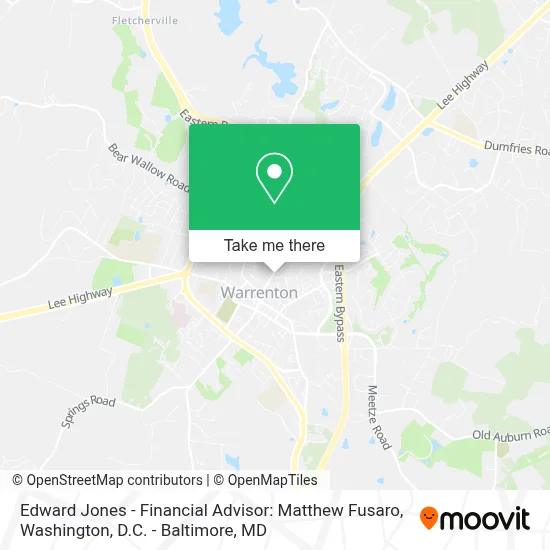 Edward Jones - Financial Advisor: Matthew Fusaro map