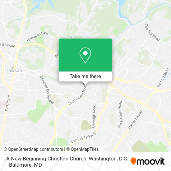A New Beginning Christian Church map
