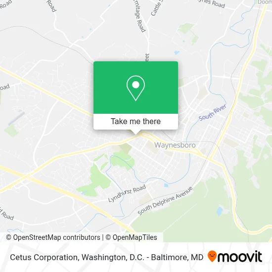 Cetus Corporation map