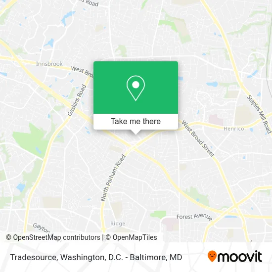 Tradesource map