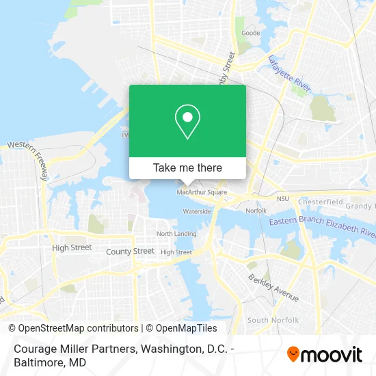 Courage Miller Partners map