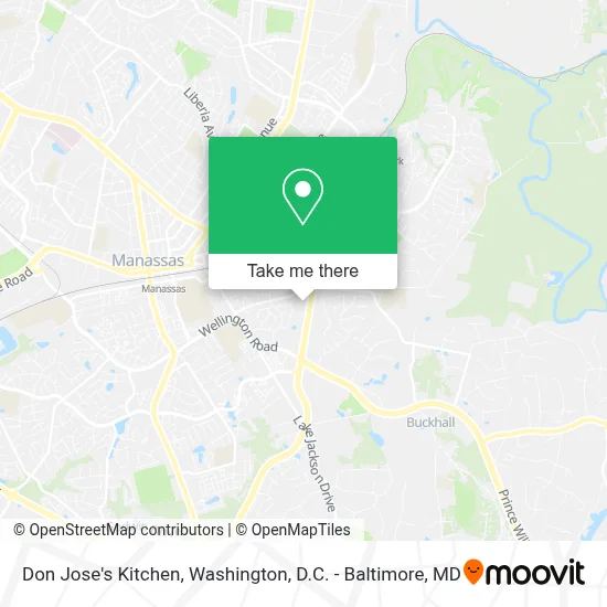 Don Jose's Kitchen map