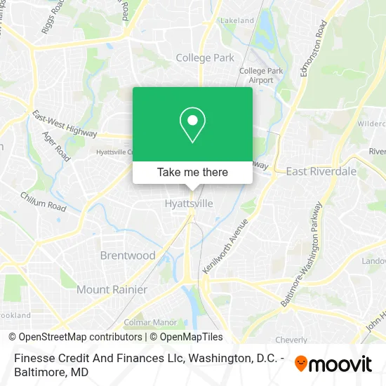 Finesse Credit And Finances Llc map