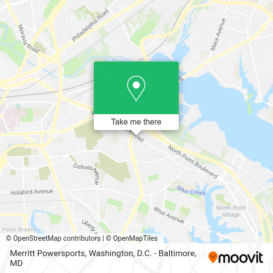 Merritt Powersports map