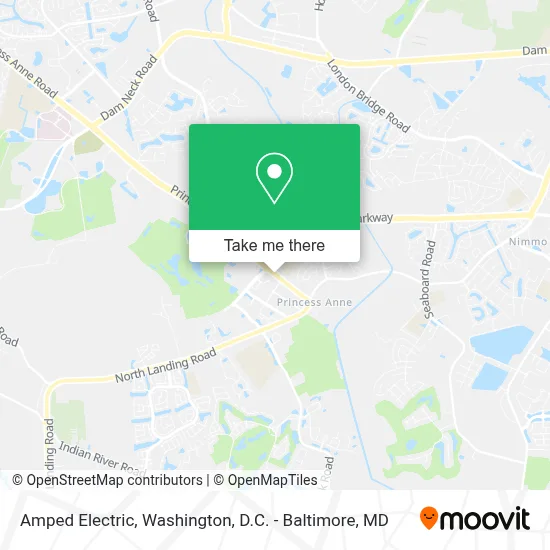 Amped Electric map