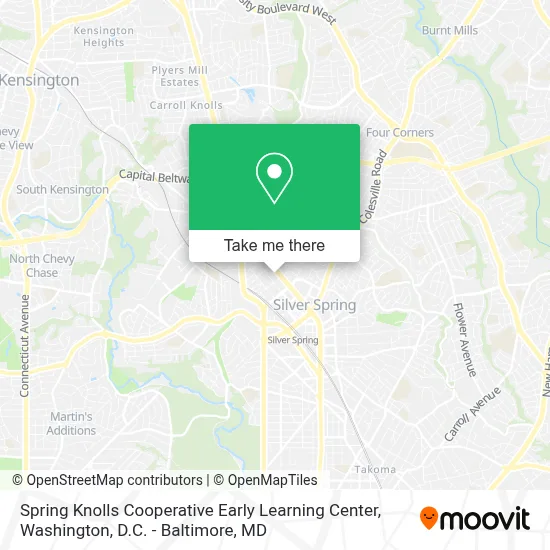 Spring Knolls Cooperative Early Learning Center map