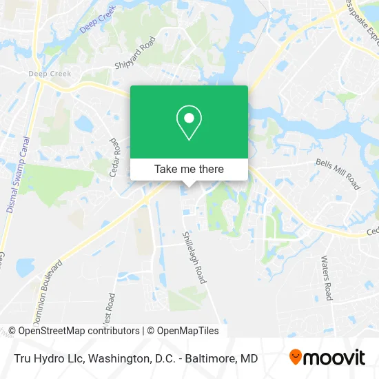 Tru Hydro Llc map