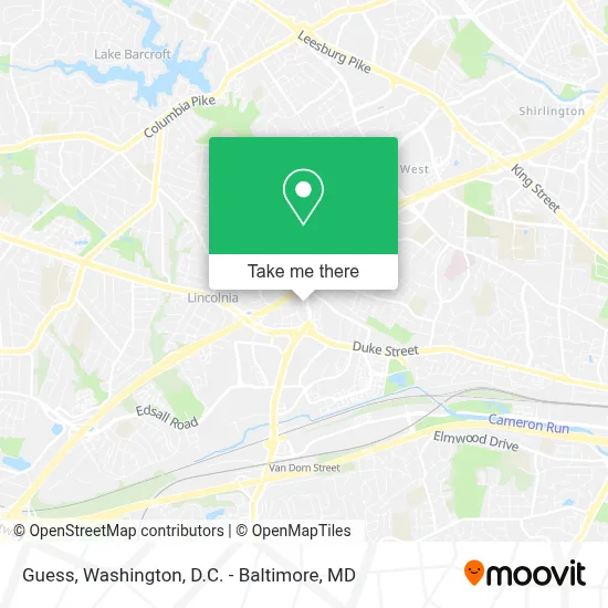 Guess map