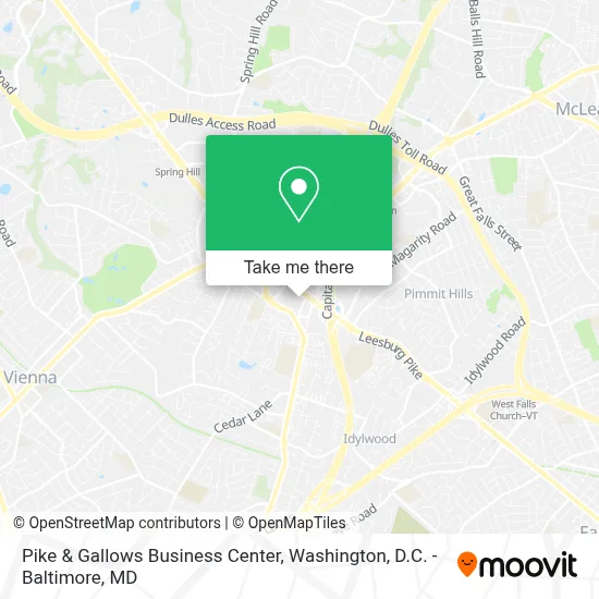 Pike & Gallows Business Center map