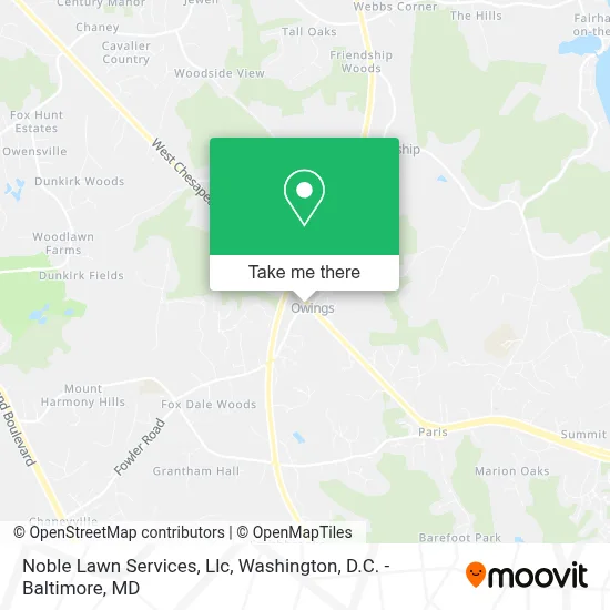 Noble Lawn Services, Llc map