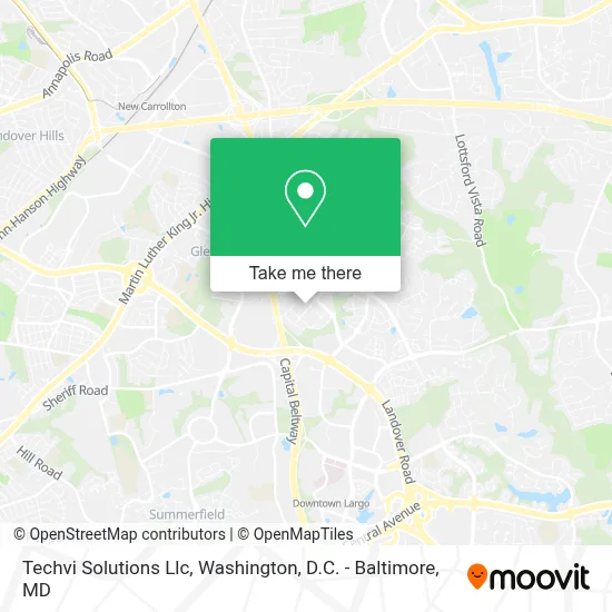 Techvi Solutions Llc map