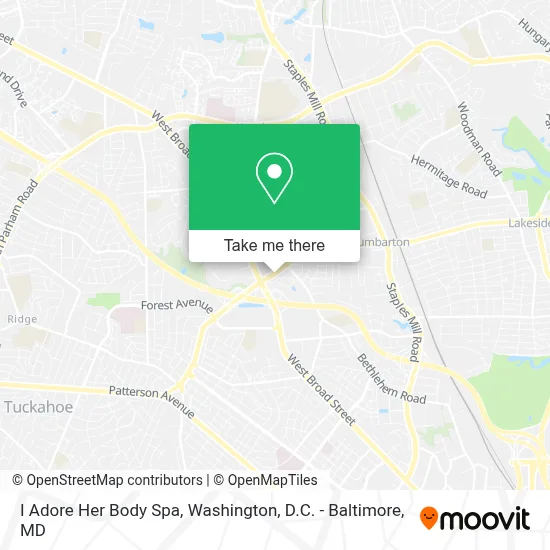 I Adore Her Body Spa map