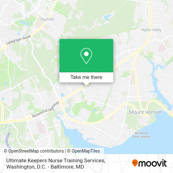 Ultimate Keepers Nurse Training Services map