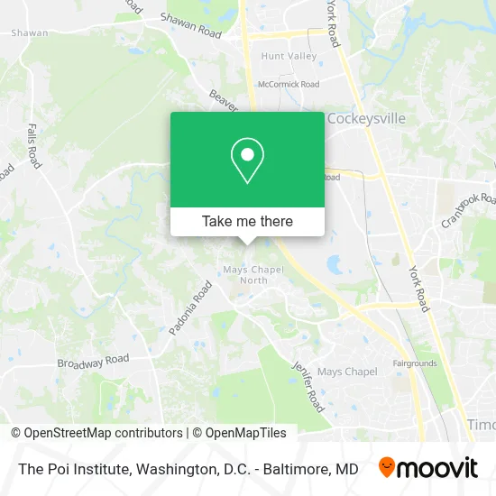 The Poi Institute map