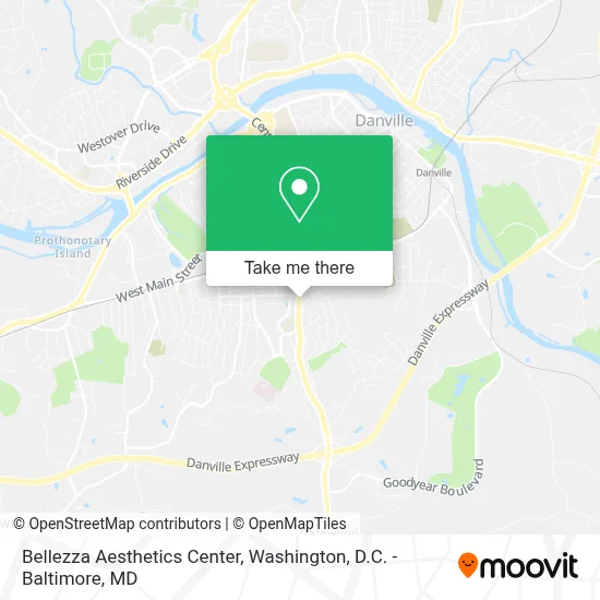 Bellezza Aesthetics Center map