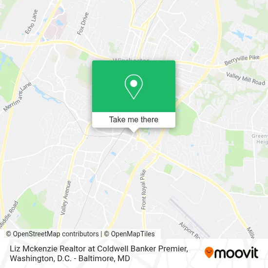 Liz Mckenzie Realtor at Coldwell Banker Premier map