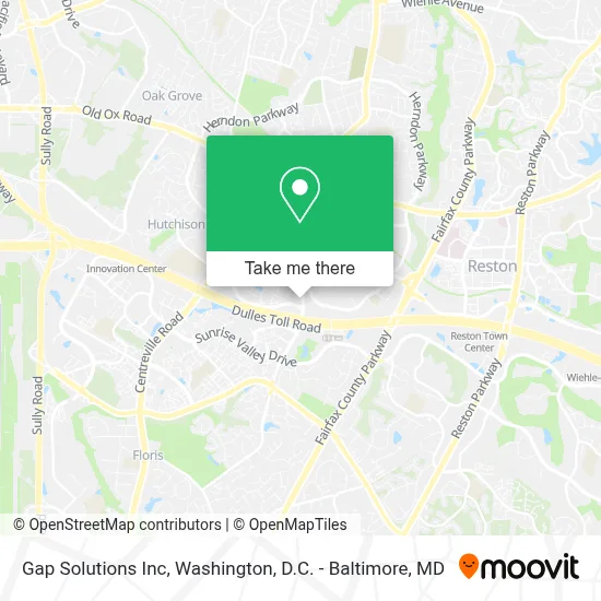 Gap Solutions Inc map