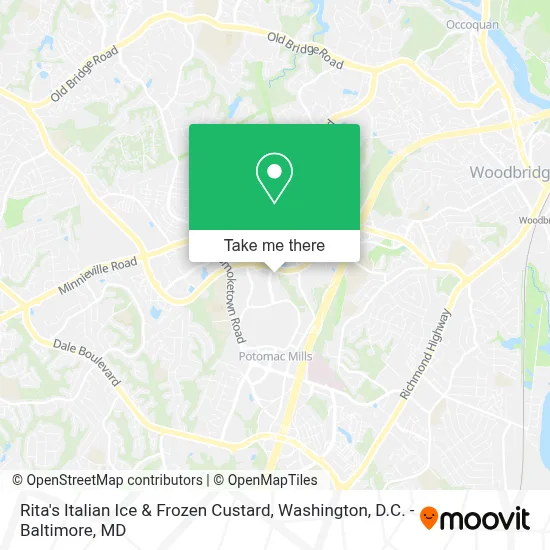 Rita's Italian Ice & Frozen Custard map