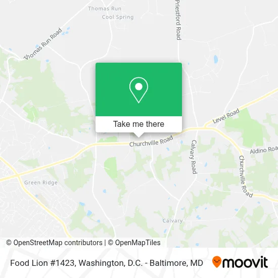 Food Lion #1423 map