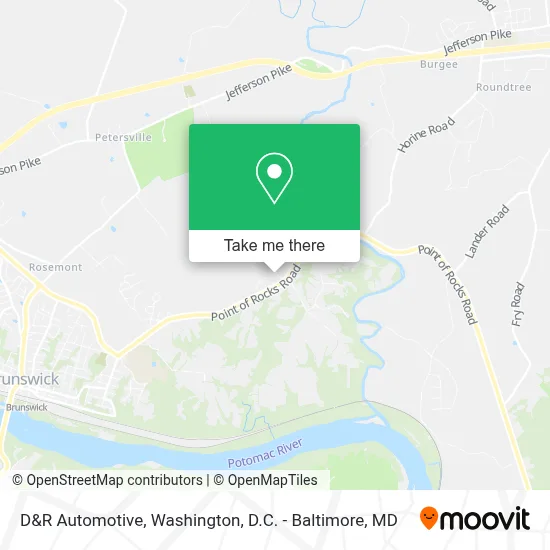 D&R Automotive map