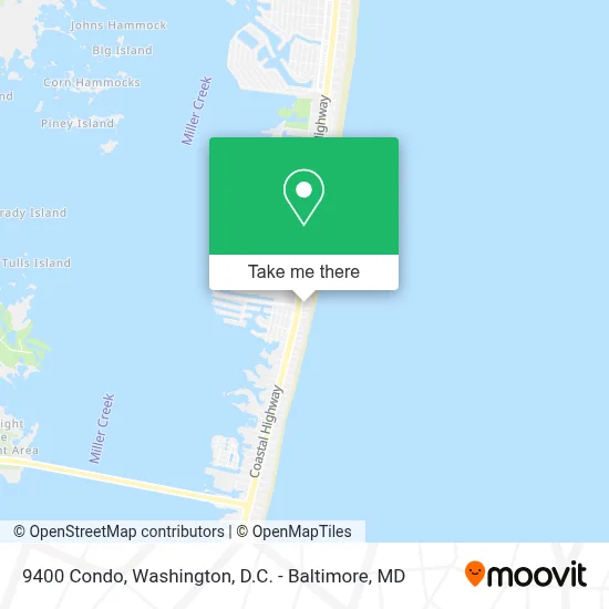 9400 Condo map