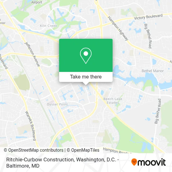 Ritchie-Curbow Construction map
