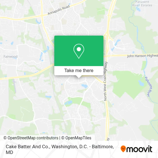 Cake Batter And Co. map
