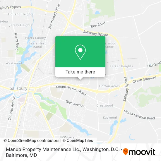 Manup Property Maintenance Llc. map