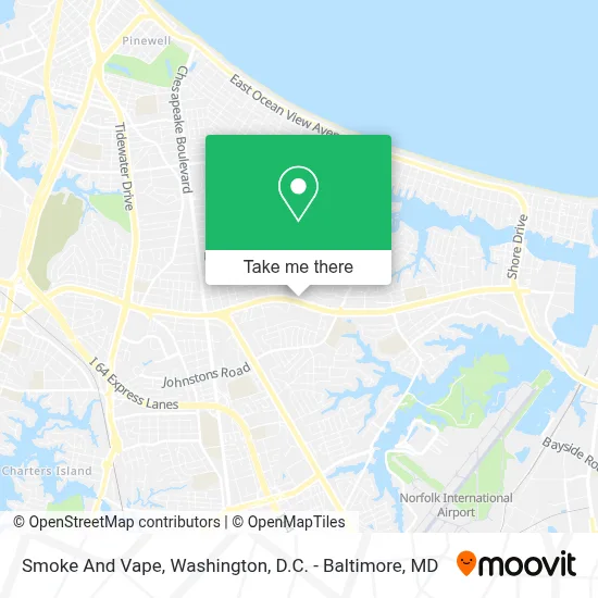 Smoke And Vape map