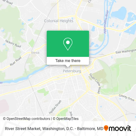 River Street Market map