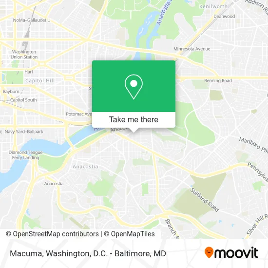 Macuma map