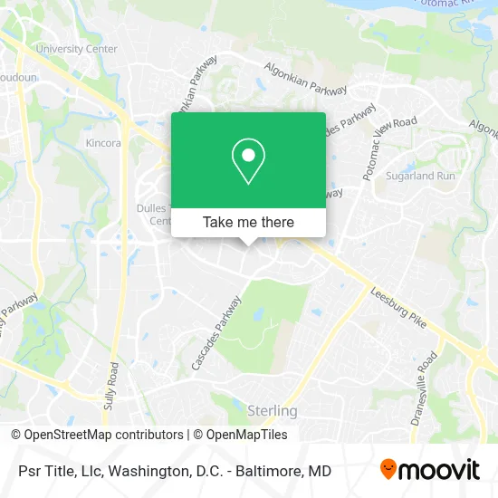 Psr Title, Llc map