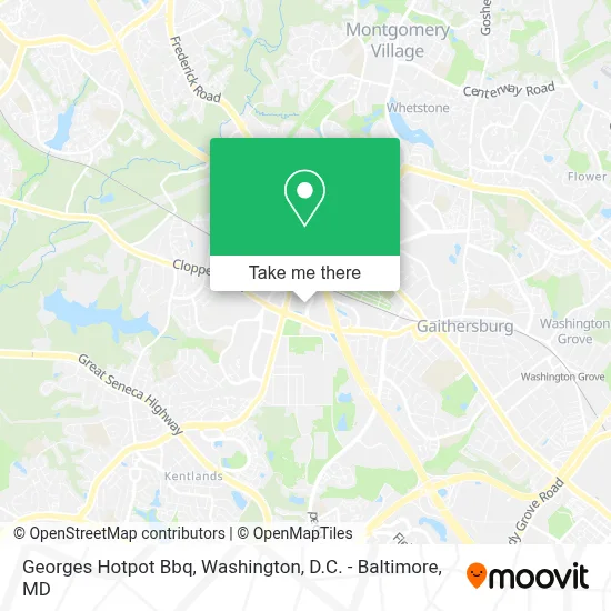 Georges Hotpot Bbq map
