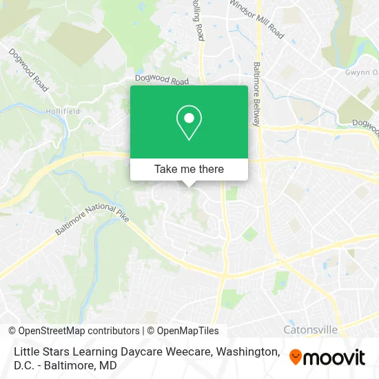 Little Stars Learning Daycare Weecare map