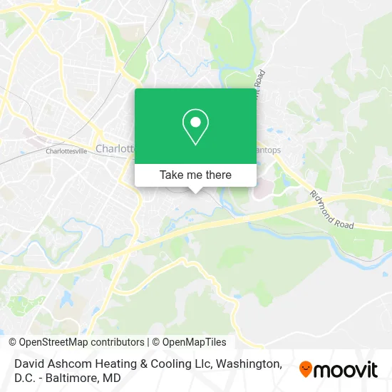 David Ashcom Heating & Cooling Llc map