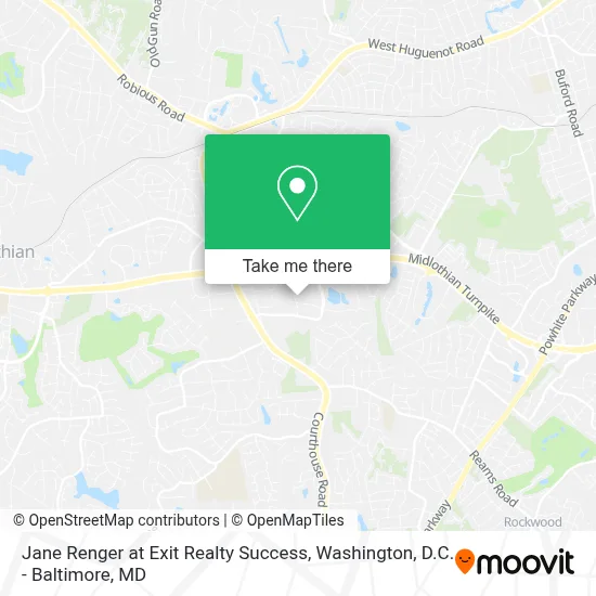 Jane Renger at Exit Realty Success map