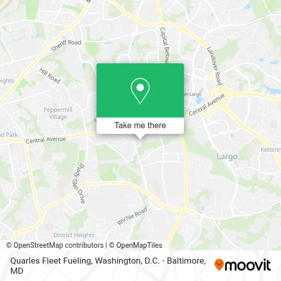 Quarles Fleet Fueling map
