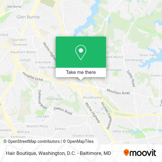 Hair Boutique map