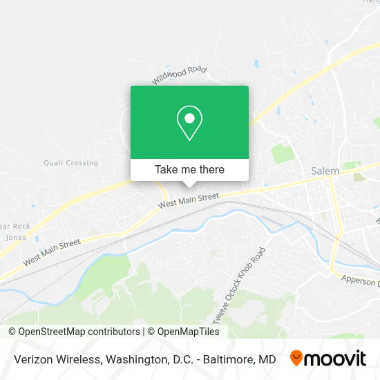 Verizon Wireless map