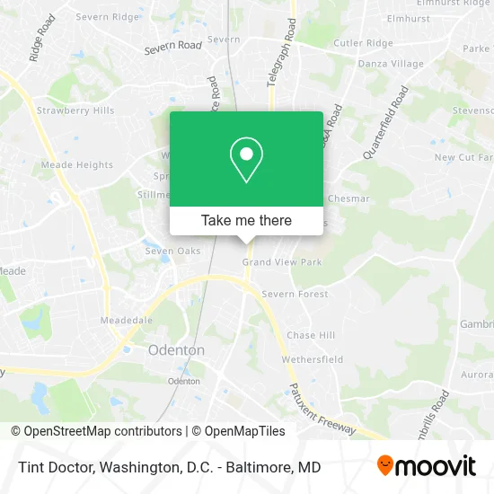 Tint Doctor map
