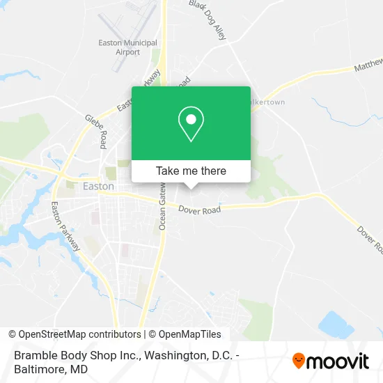 Bramble Body Shop Inc. map