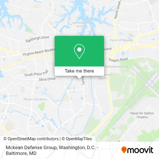 Mckean Defense Group map