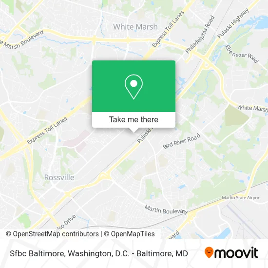 Sfbc Baltimore map