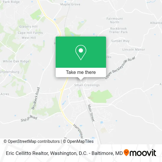 Eric Cellitto Realtor map