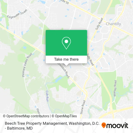 Beech Tree Property Management map