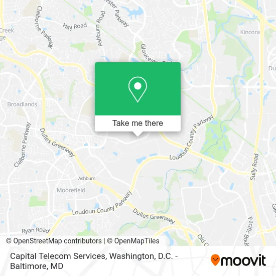 Capital Telecom Services map