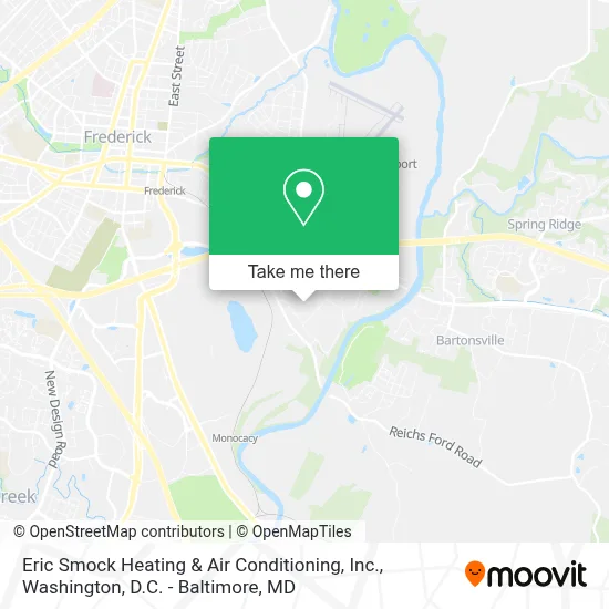 Eric Smock Heating & Air Conditioning, Inc. map