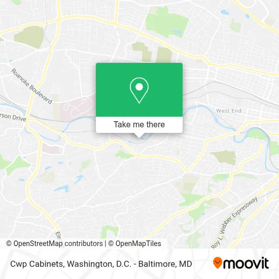 Cwp Cabinets map